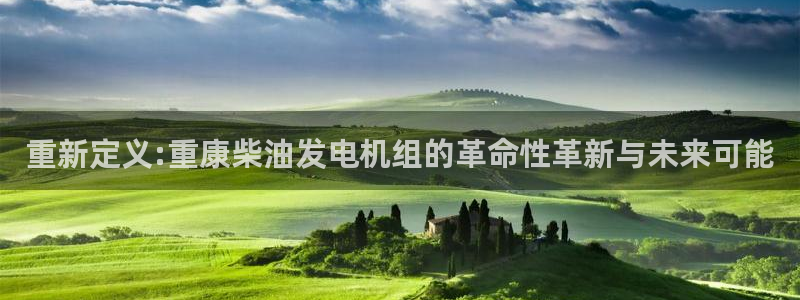 威九国际8ⅹ8x：重新定义:重康柴油发电机组的革命性革新与未