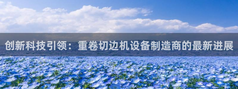 威九国际78mb玩法：创新科技引领：重卷切边机设备制造商的最