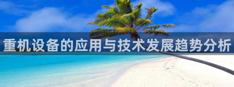 威九国际的演员：重机设备的应用与技术发展趋势分析