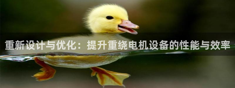 威九国际mb：重新设计与优化：提升重绕电机设备的性能与效率