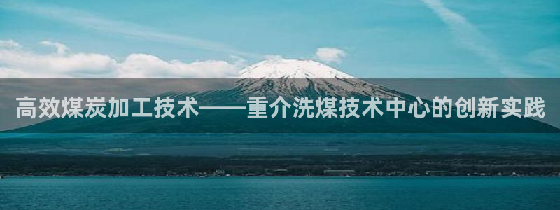 威九国际网站怎么样：高效煤炭加工技术——重介洗煤技术中心的创
