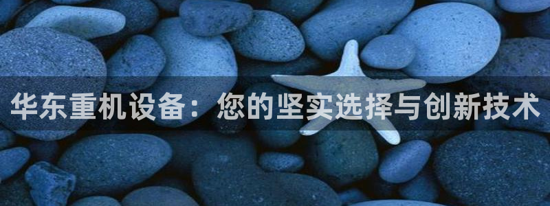 威九国际网站客服电话多少号：华东重机设备：您的坚实选择与创新