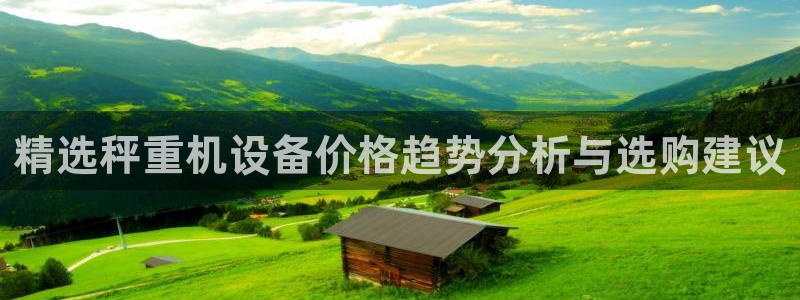 威九国际热舞：精选秤重机设备价格趋势分析与选购建议